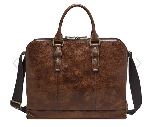 Fossil dillon pilot bag cognac - pilot,