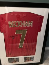 Framed David Beckham England