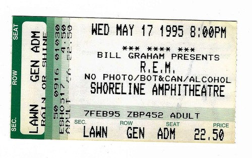 Rem sonic youth - youth, 5/17/95