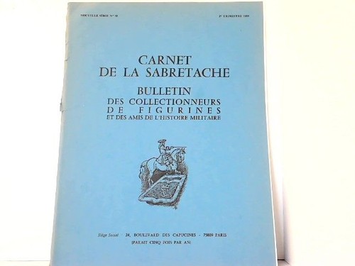 Carnet sabretache - de, la