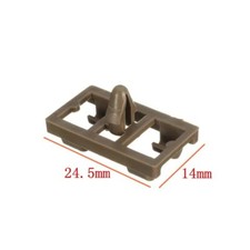 FIT BMW Lower Door Seal Clips 10 Pieces Brown