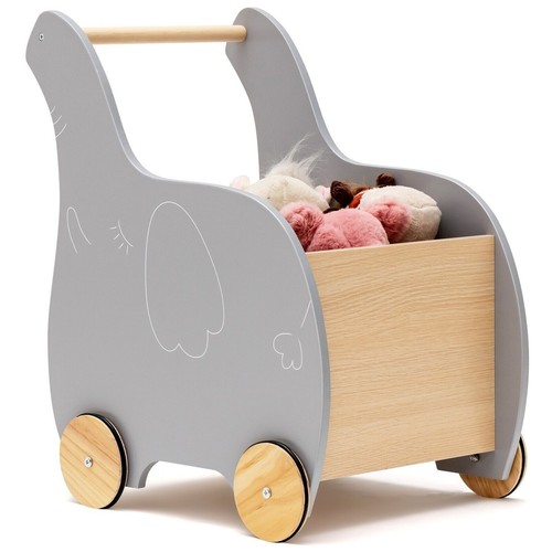 Wooden baby walker - wooden,
