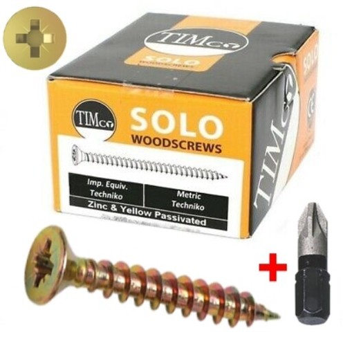 Timco solo yellow pozi - timco,