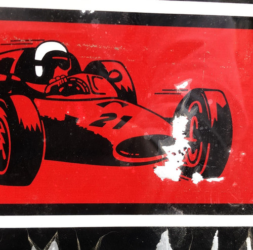 Vintage grand prix race car - vintage,