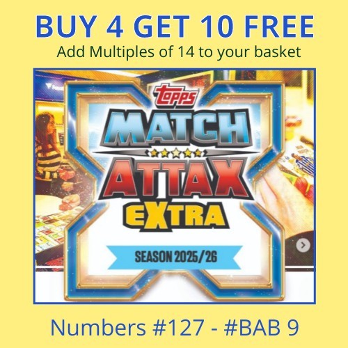 Match attax extra - 2026, topps