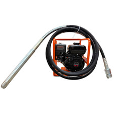 Petrol Vibrating Concrete Poker With 32mm Hose Dynapac 6.5hp Engine Cement
