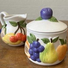 Vintage Rayware Ceramic Fruit