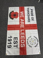 Leeds United Utd LUFC Flag 5ft