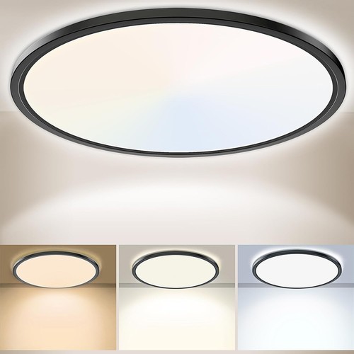24w led ceiling - 24w, black