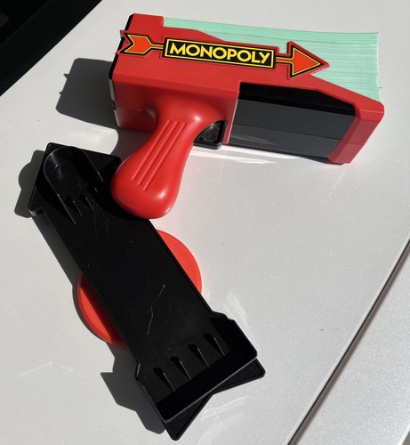 Monopoly cash grab money gun - cash,