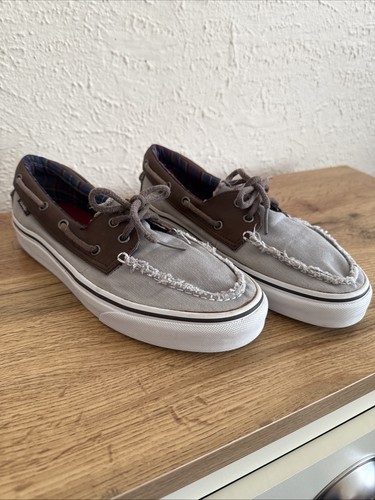 Vans zapato del barco grey - del,