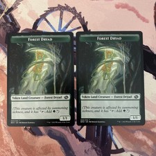 2x Forest Dryad Token - The Brothers' War - Magic the Gathering MTH