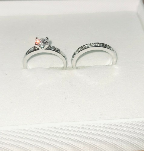 2carat simulated diamond and - ,
