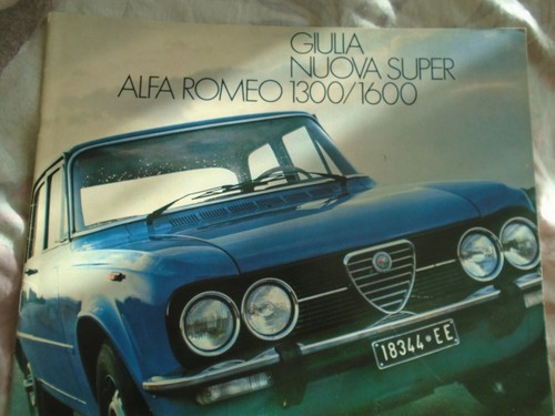 Alfa romeo giulia nouva - alfa,