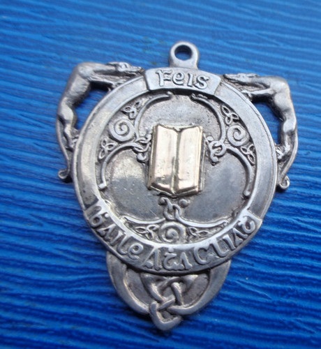 Irish sterling silver - silver, medal