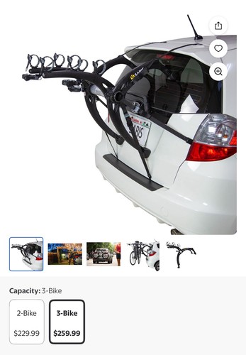 Saris bones bike car rack - bones, 2-bike