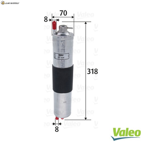Fuel filter 587034 for - filter,