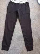 Bnwot Ck Calvin Klein Ladies Sleepwear Lounge Joggers Size Small Black New