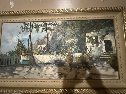 Original italian oil painting - italian,