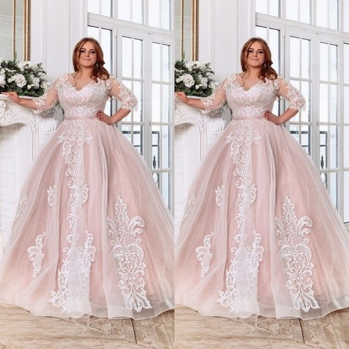 Blush pink wedding - wedding, dresses
