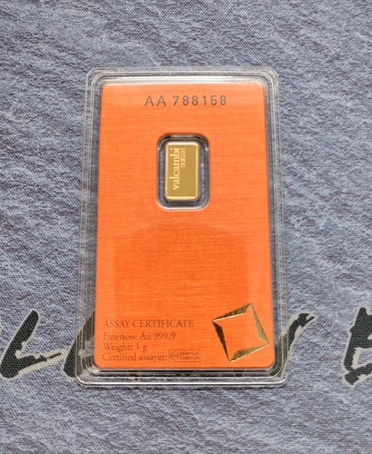 Valcambi suisse g 999 gold - -,