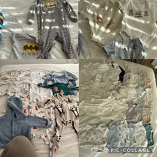 Baby Boy Clothes Bundle 0-3 Months, 42 Counts