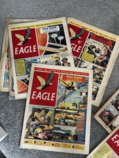 Eagle (classic) Comic Mostly From 1953/4  Some In Excellent Condition For Age