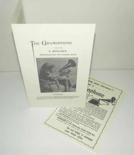 Berliner gramophone phonograph - berliner,