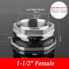 Stainless Steel 1/4" to 2"