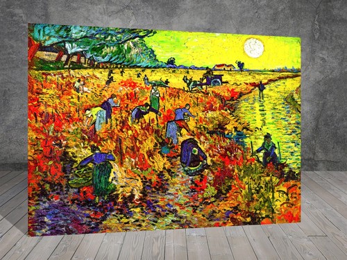 Van gogh red - van, near
