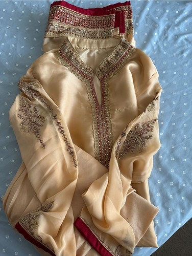 Beige color salwar - color,