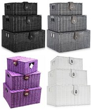 3pc storage basket with - 3pc,
