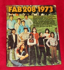 Fab 208 1973 Annual. Hardback. David Cassidy, The Osmonds, Marc Bolan.