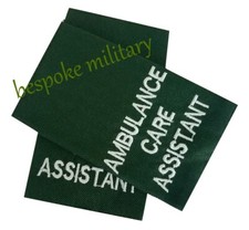 Woven Ambulance Care Assistant