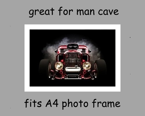 Hot rod poster - 2., digital