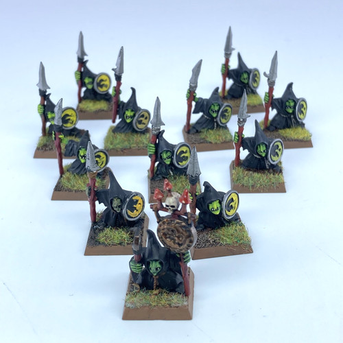 Night goblins with spears - night,