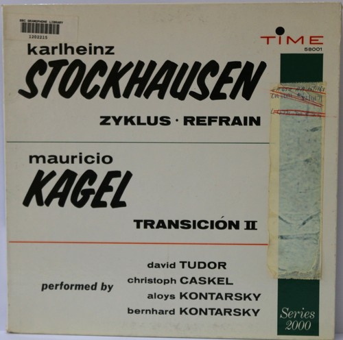 Stockhausen kagel - stockhausen, /