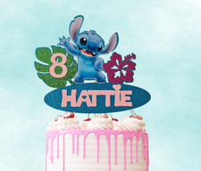 Stitch cake topper  custom