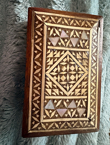 Vintage middle eastern inlaid - eastern,