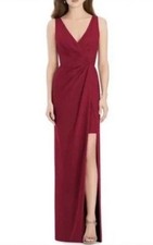 NWT Jenny Packham V Neck Crepe