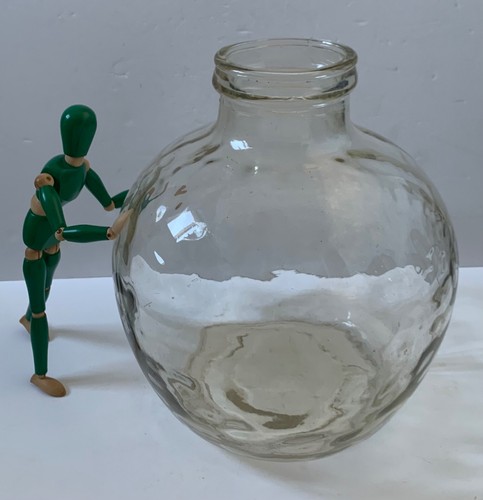 Vintage clear glass carboy - vintage,