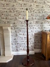 Vintage Wooden Wood Standard Lamp Floor Light Candle Style