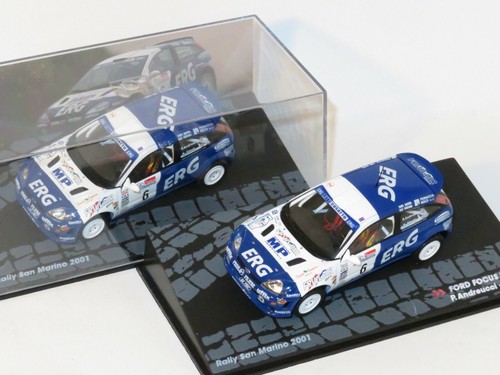 Ford focus wrc erg - 1/43,