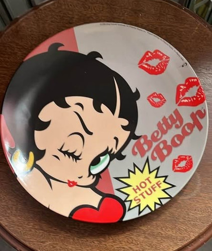 Large betty boop ceramic wall - large,