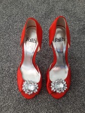 Faith Ladies Red Satin