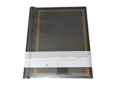 Black Self Adhesive Photo