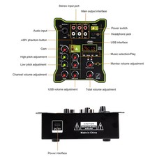 5 Channel Line Mixer Mini