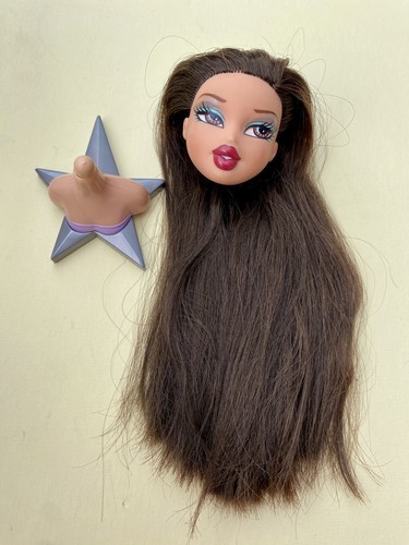 Bratz head gamez jade doll - head,