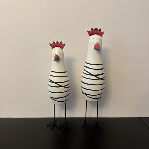 Chicken rooster decor - 2x,