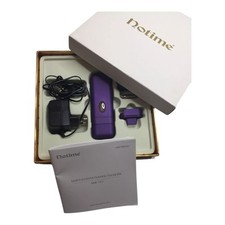 NOTIME GALVANIC FACIAL SPA DEVICE SKB-1011 PURPLE BN BOXED W/ATTACHMENTS - NB